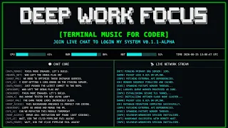 Late Night Deep Work Music - Debugging Refactoring Flow State