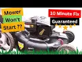FIX any LAWN MOWER in 10 Minutes or less - GUARANTEED