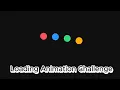 CSS Loading Animation with Bouncing Balls No JavaScript