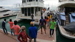 New Power catamaran hits the water