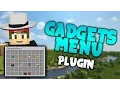 GADGETS MENU Minecraft Plugin Tutorial