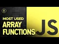 JavaScript Array Methods And Functions JavaScript Tutorial in Hindi for Beginners 2023