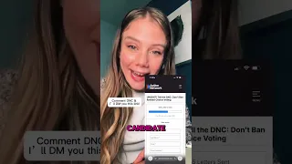 COMMENT DNC FOR THE ACTION LINK We have less than 24 hours to tell the DNC to vote NO on banning