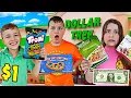 Eating ONLY Dollar Store Food For 24 HOURS JKREW