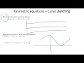 Parametric equations plotting and drawing curves