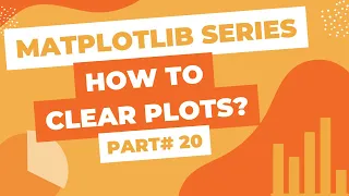 How to Clear a Plot in Matplotlib