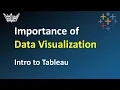 Importance of Data Visualization Install and start with Tableau Data Queen Tutorials
