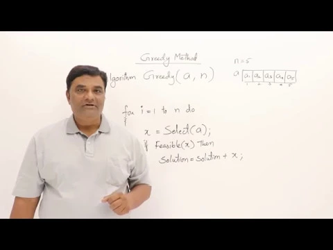 3. Greedy Method - Introduction - YouTube thumbnail
