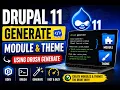 Build a Logistics Website in Drupal 11 Generate Module Theme Using Drush Step-by-Step 2026