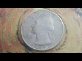 1978 Quarter error Washington Coin no mint mark