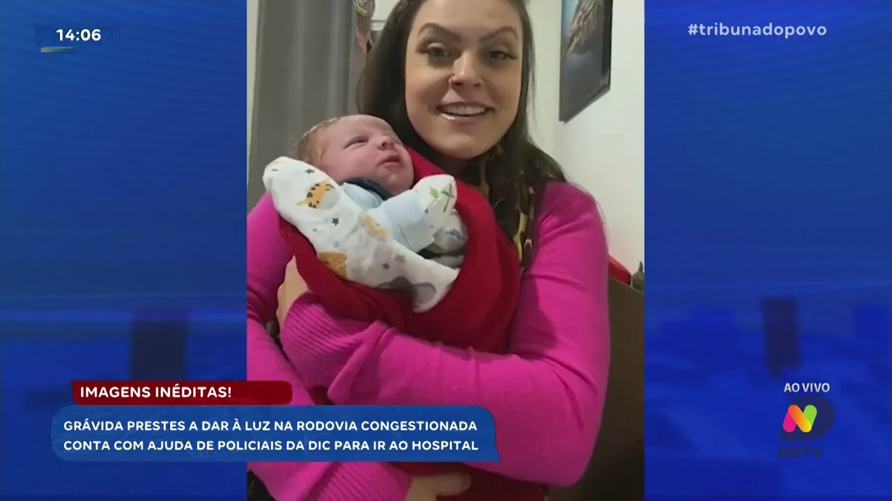 Polícia Civil de Joinville auxilia grávida em trânsito para dar à luz