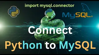 Connect Python to MySQL Database Complete Tutorial