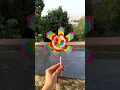 Easy and simple little windmill spring activity for kids at home