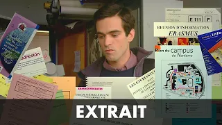 Romain Duris face à l'administration de la fac - L'AUBERGE ESPAGNOLE