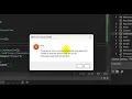 There was an error running the selected code generator in asp net c framework