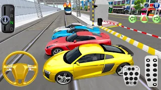 New Super Audi R8 Car s VS Bullet Train 3D driving class - 2026 Android Gameplay