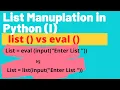 List in Python Python List Manipulation Class 11 List in Python Class 11 Computer Science