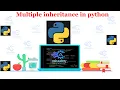 Python 043 Multiple Inheritance in Python Hindi Priya Ranjan code academy