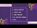 Python program for a retail store that will allow them to calculate discounts for their employees