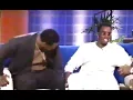 The moment Mike Tyson moves Diddy s hand away from his leg from 1998 TV show