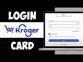 How to Log into Kroger Credit Card 2024