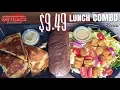 Outback Steakhouse Lunch Combo Alice Springs Chicken Quesadilla Review
