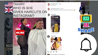 TAHIRY LOVE HIPHOP NEW YORK STAR GIVES INSTAGRAM HAIRCUTS