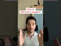 How to Edit Text in Images