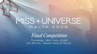 LIVE ⭐️ MISS UNIVERSE MALTA 2026 | Miss Universe