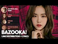 Download Lagu GWSN - BAZOOKA! (Line Distribution + Lyrics) 공원소녀