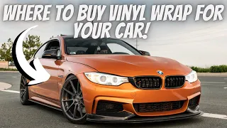 WHERE TO BUY VINYL WRAP FOR YOUR CAR