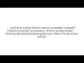 Sorting Interview Questions and Answers Beginner to Advanced