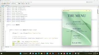 Java Swing Font Image Background