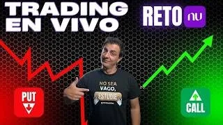 Trading con Opciones Call y Put - Análisis de Acciones - Reto NU