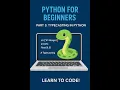 Part3 Type casting in Python