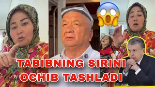 😱Ана Холос. Табибнинг Сирини Очиб Ташлади. Ўзи Одам ёллайди.Тезкор Видео