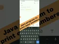 Java program to print even numbers 1 to 50 even numbers