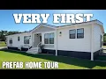 FIRST LOOK at a CLASSY prefab home just HITTING the MARKET Prefab House Tour