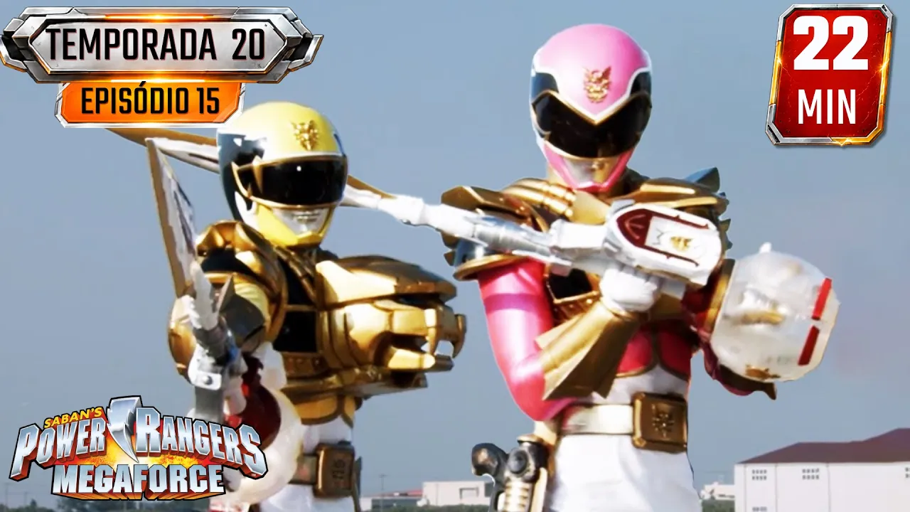 O Fator Humano ???? E15 ???? Megaforce ⚡ Power Rangers para Crianças