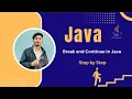 Break and Continue in Java Explained with Examples Java Control Statements