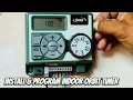 How to Install and Program an Indoor Orbit 6 Station Timer