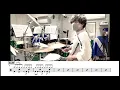 "光るとき" 羊文学 テレビアニメ『平家物語』OP ドラム 叩いてみた