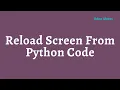 How To Reload The Screen From Python Code In Odoo Refresh Odoo Screen From Python Code in Odoo