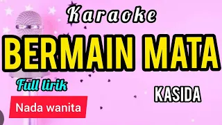 bermain mata karaoke full lirik