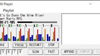 Super Mario RPG Let S Go Down The Wine River SMW Unsampled Port 