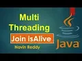 4 Java Tutorial Multithreading Join isAlive method