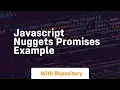 Javascript nuggets promises example