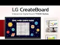 Download Lagu LG Interactive Smart Digital Brod 4K UTH HD ( Note \u0026 web Browser Android OS). LG CreateBoard