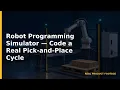 Robot Programming Simulator Real Browser Demo