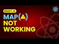 Map Not Working in Javascript Map Function Not Working in React JS All Possibilities with Fix